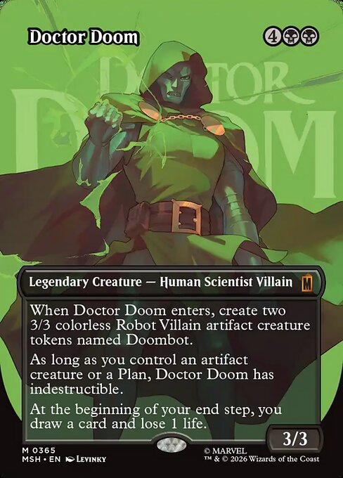 Doctor Doom Regular (ingles) 365 | Singles MTG en PiedraBruja