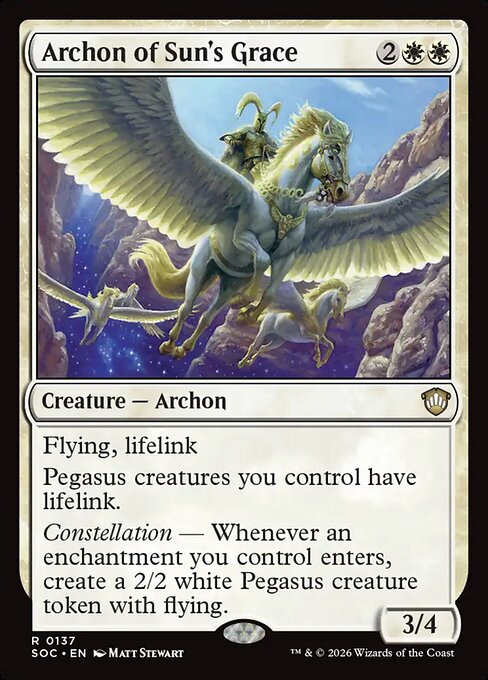 Archon of Sun's Grace Regular (ingles) 137 | Singles MTG en PiedraBruja