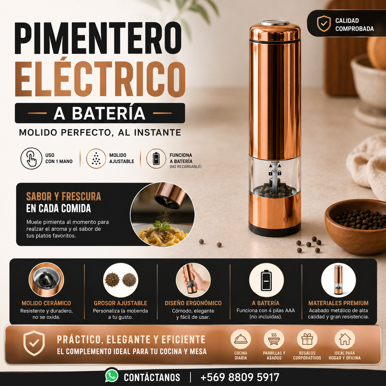 Pimentero a Batería del Bárbaro - Clase Urbana