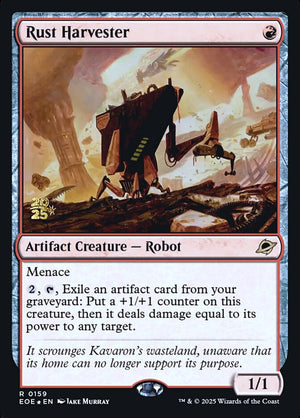 Rust Harvester Regular Foil (español) 159s