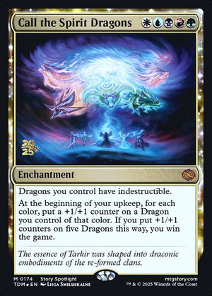 Call the Spirit Dragons Regular Foil (ingles) 174s