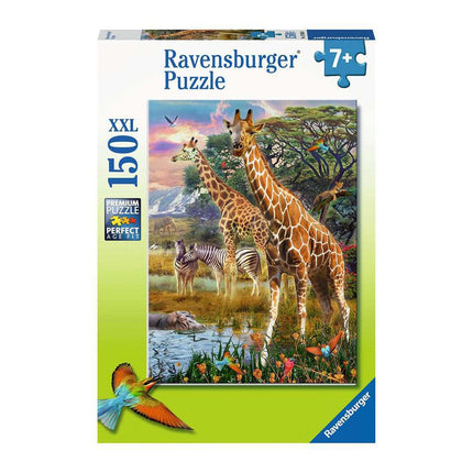 Puzzle Ravensburger Giraffes in Africa 150