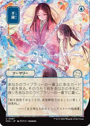 Sleight of Hand Borderless  (japones) 87 | Singles MTG en PiedraBruja