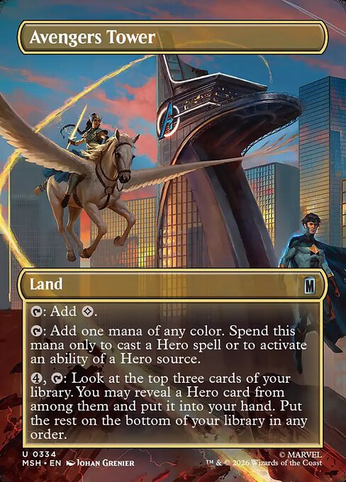 Avengers Tower Regular Foil (ingles) 334 | Singles MTG en PiedraBruja