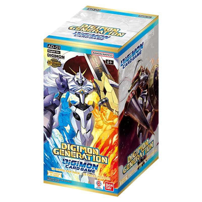 AD-01 Advance Booster Display Digimon Generation | Digimon Card Game y productos relacionados en PiedraBruja Chile