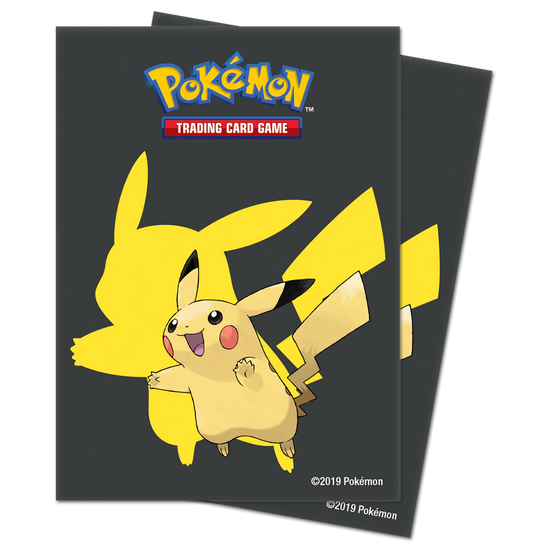 TCGPokemon: Sleeves - Pikachu 2019 (65ct)