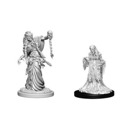 D&D Nolzur's Marvelous Miniatures: Unpainted Minis- Wave 6- Green Hag & Night Hag