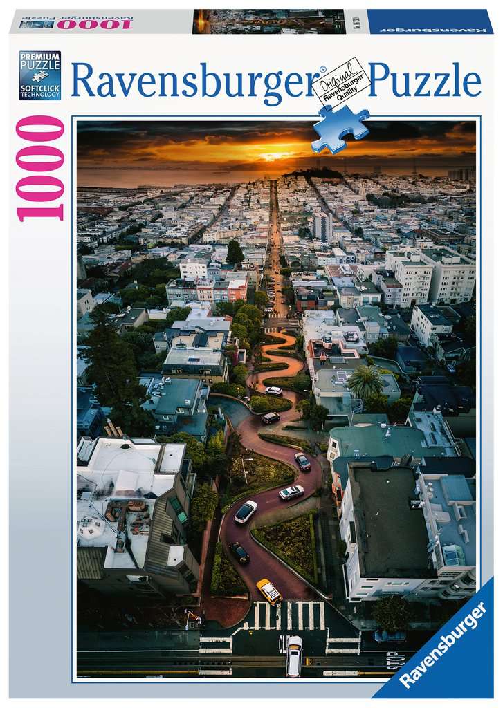 Ravensburger Puzzle 1000 San Fransisco | Rompecabezas e ingenios para niños, desafía su mente en PiedraBruja Chile