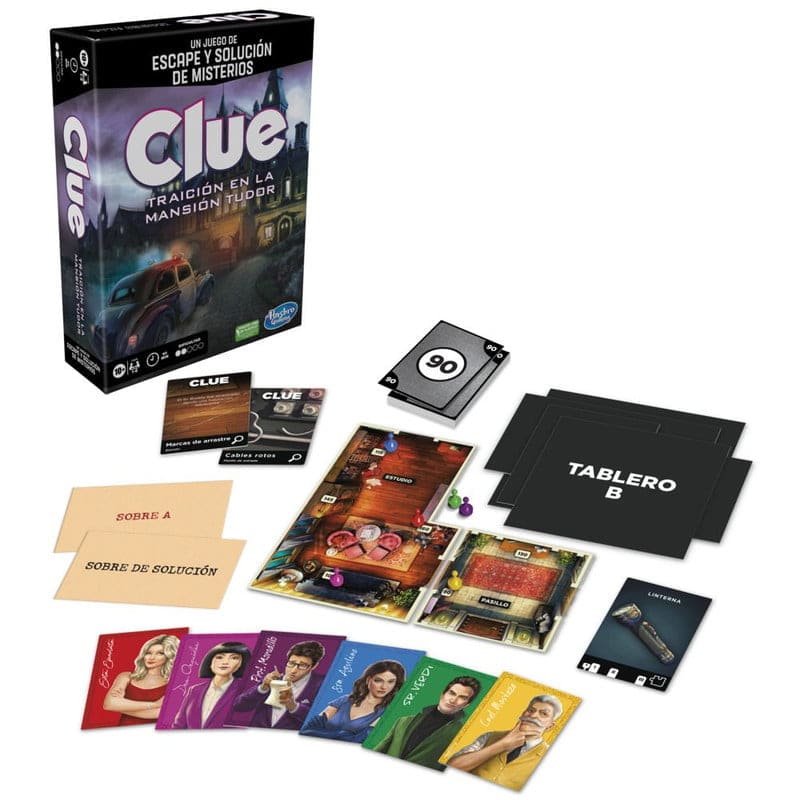Clue - Traición en la Mansión Tudor | Juegos de mesa para todas las edades en PiedraBruja Chile