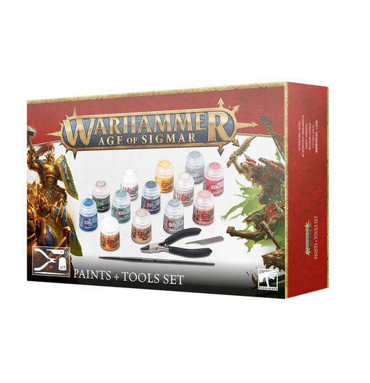 Age of Sigmar Paints + Tools Set eng/spa