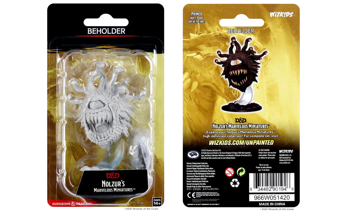 Nolzur’s Marvelous Miniatures: Unpainted Minis Wave 12.5 - Beholder
