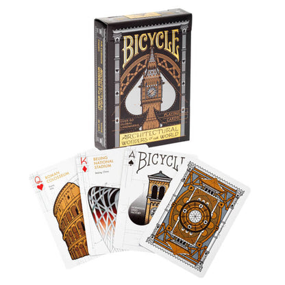 Naipes Bicycle Creatives – Architectual Wonders of the World