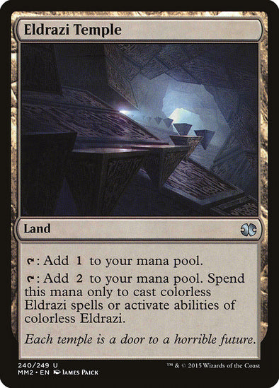 Eldrazi Temple Regular  (ingles) 240