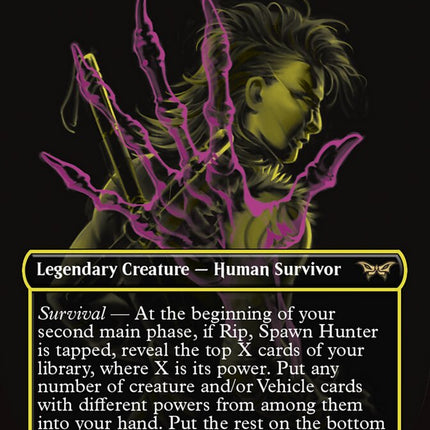 Rip, Spawn Hunter Borderless Foil (ingles) 362