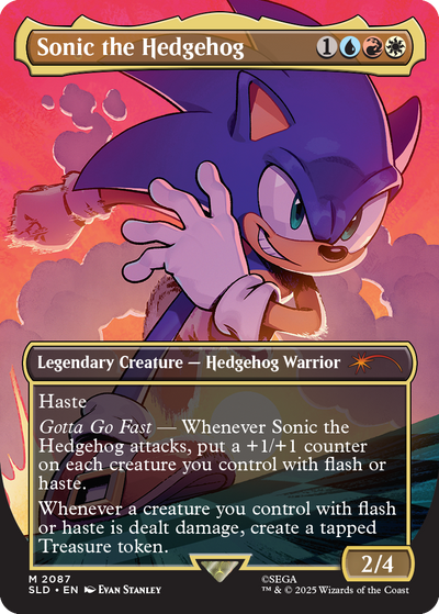 Secret Lair - Sonic: Friends and Foes | Magic: The Gathering y accesorios TCG en PiedraBruja Chile