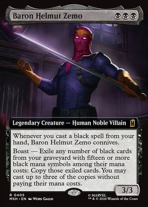 Baron Helmut Zemo Regular (ingles) 405 | Singles MTG en PiedraBruja