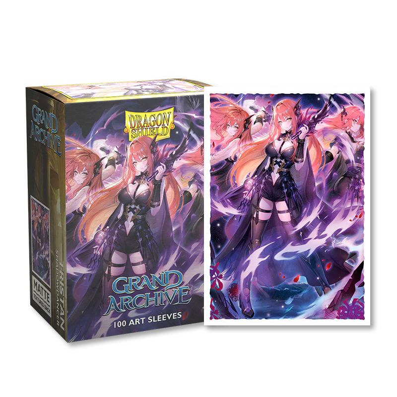 Art Brushed 'Grand Archive' Tristan, Shadowdancer (x100) | Fundas y accesorios Dragon Shield para cartas TCG en PiedraBruja Chile