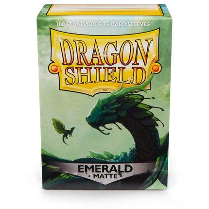 Protectores Dragon Shield Standard Color Emerald Matte (100 unidades)