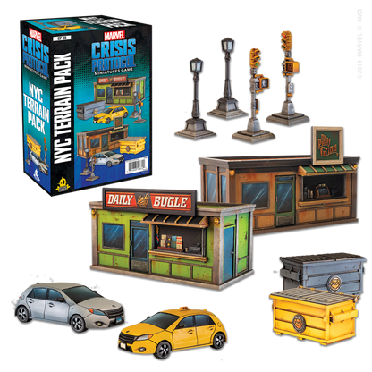 Marvel Crisis Protocol - NYC Terrain Expansion