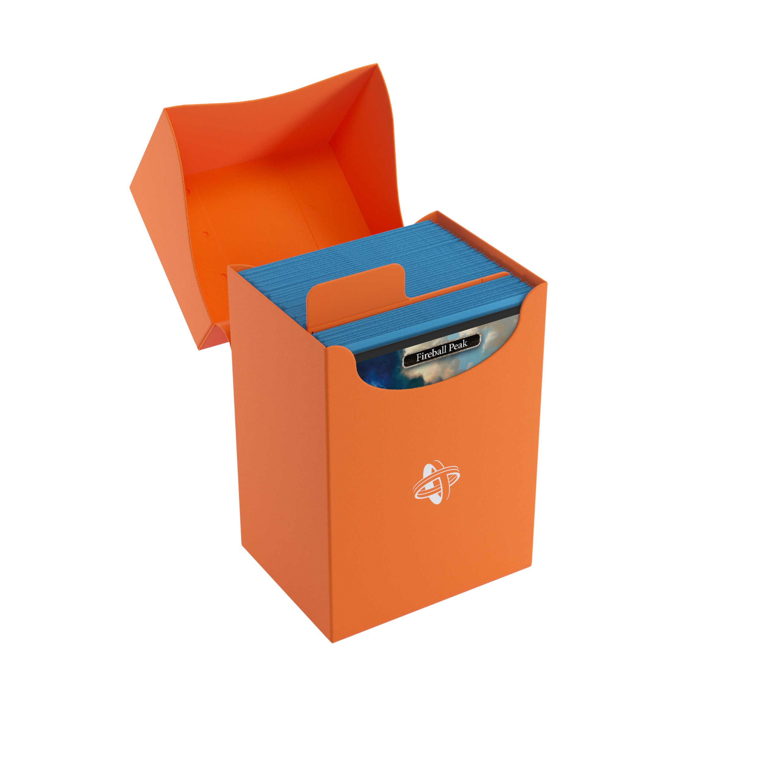 Portamazo Deck Holder 80+ Orange | Accesorios Gamegenic para TCG en PiedraBruja Chile