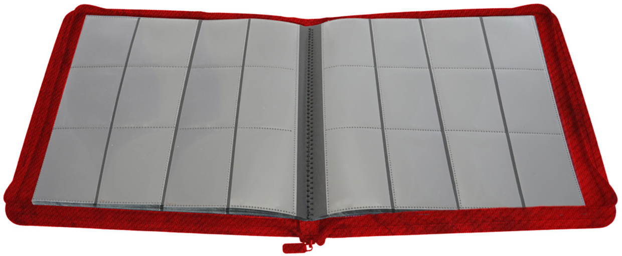 Carpeta Zip-Up Album 24-Pocket - Green | Accesorios Gamegenic para TCG en PiedraBruja Chile