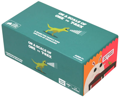 En una Escala de 1 a T-Rex | Juegos de mesa para todas las edades en PiedraBruja Chile