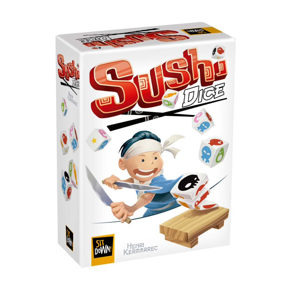 Sushi Dice | Juegos de mesa para todas las edades en PiedraBruja Chile