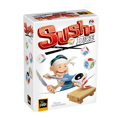 Sushi Dice | Juegos de mesa para todas las edades en PiedraBruja Chile