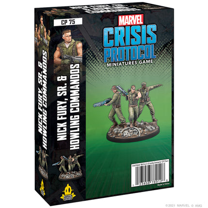 Marvel Crisis Protocol - Nick Fury Sr & the Howling Commandos