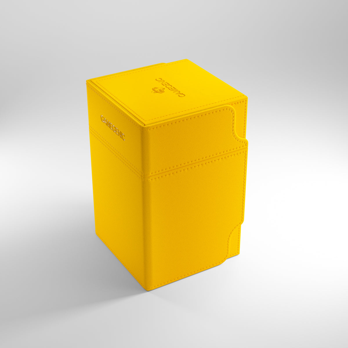 Portamazo Watchtower 100+ XL Yellow | Accesorios Gamegenic para TCG en PiedraBruja Chile
