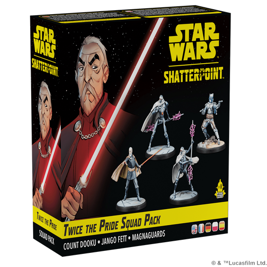 Star Wars Shatterpoint:  Twice the Pride, Count Dooku Squad Pack