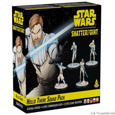 Star Wars Shatterpoint: Hello There, General Obi-Wan Kenobi Squad Pack