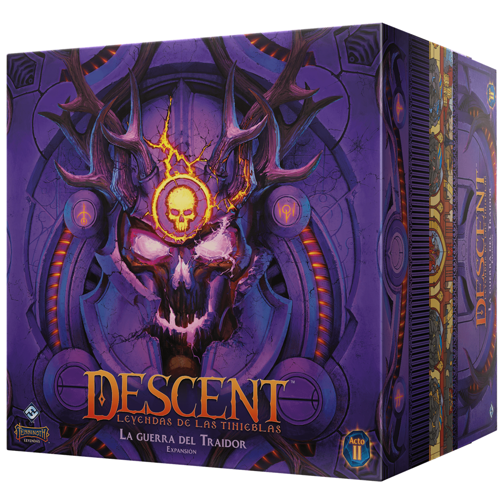 Descent Leyendas de las Tinieblas - La Guerra del Traidor | Juegos de mesa para todas las edades en PiedraBruja Chile
