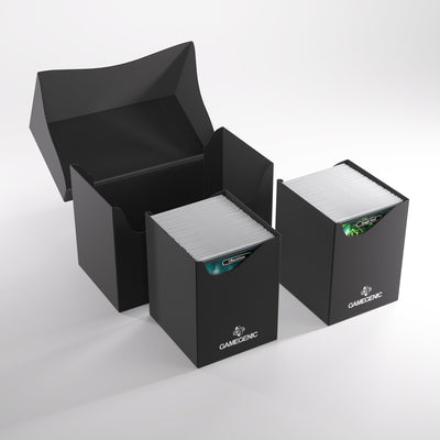 Portamazo Double Deck Holder 200+ XL - Black | Accesorios Gamegenic para TCG en PiedraBruja Chile
