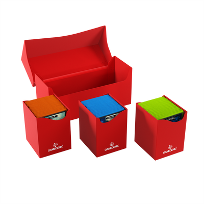 Portamazo Triple Deck Holder 300+ XL - Red | Accesorios Gamegenic para TCG en PiedraBruja Chile