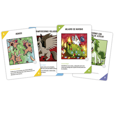 Unstable Unicorns - Especial de Navidad | Juegos de mesa para todas las edades en PiedraBruja Chile