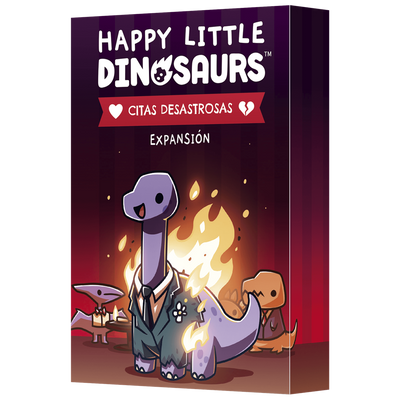 Happy Little Dinosaurs - Citas Desastrosas | Juegos de mesa para todas las edades en PiedraBruja Chile