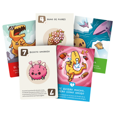 Happy Little Dinosaurs - Citas Desastrosas | Juegos de mesa para todas las edades en PiedraBruja Chile