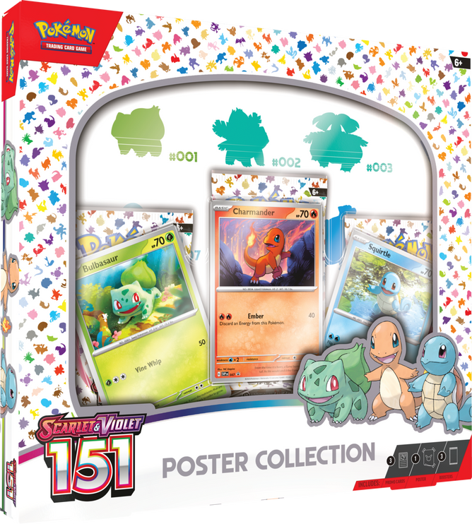 Pokemon TCG: Scarlet & Violet - 151 - Poster Collection English
