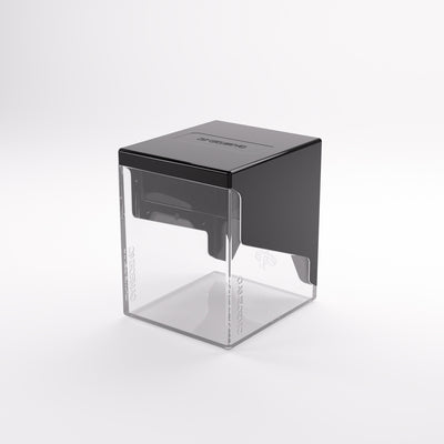 Portamazo Bastion 100+ XL - Black/Clear | Accesorios Gamegenic para TCG en PiedraBruja Chile
