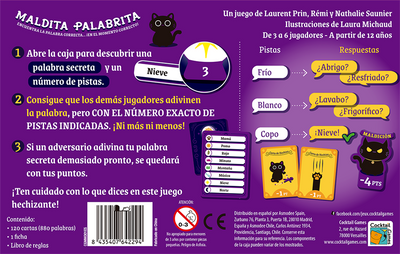 Maldita Palabrita | Juegos de mesa para todas las edades en PiedraBruja Chile