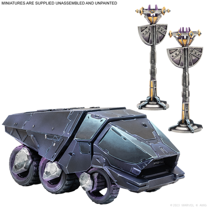 Marvel Crisis Protocol - Kingdom of Wakanda Terrain Pack