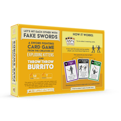 Vamos a Pegarnos con Espadas de Mentira | Juegos de mesa para todas las edades en PiedraBruja Chile