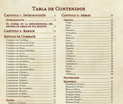 El Arsenal PDF descargable de Sexta Edición | Dungeons & Dragons y accesorios D&D en PiedraBruja Chile
