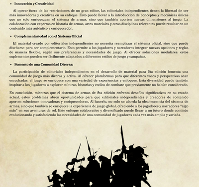El Arsenal PDF descargable de Sexta Edición | Dungeons & Dragons y accesorios D&D en PiedraBruja Chile
