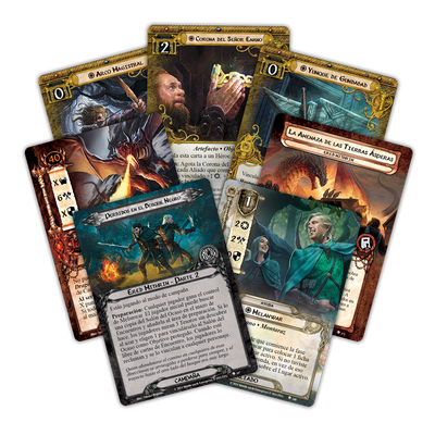 El Señor de los Anillos LCG - Ered Mithrin Expansión de Campaña | Juegos de mesa para todas las edades en PiedraBruja Chile