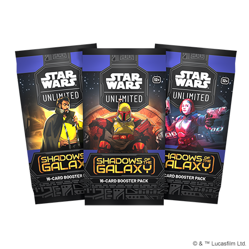 Star Wars Unlimited (ingles) Shadows of the Galaxy Booster Display