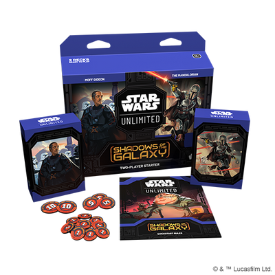 Star Wars Unlimited  Shadows of the Galaxy Two Player Starter | Juegos de cartas coleccionables y TCG en PiedraBruja Chile