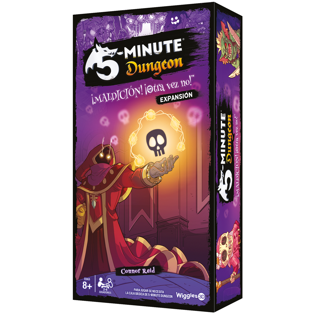 5 Minute Dungeon - ¡Maldición! ¡Otra vez no! | Juegos de mesa para todas las edades en PiedraBruja Chile
