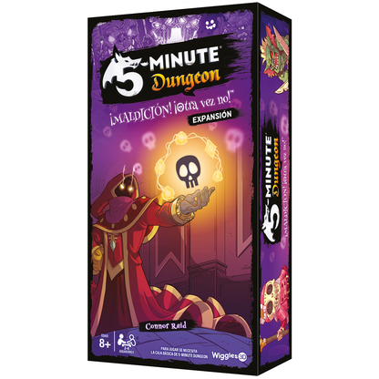 5 Minute Dungeon - ¡Maldición! ¡Otra vez no! | Juegos de mesa para todas las edades en PiedraBruja Chile